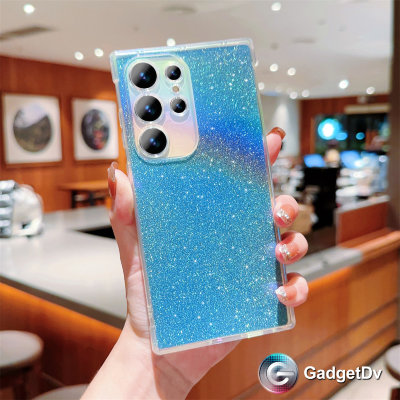 23605 Samsung S23FE защитная крышка-чехол, блестки
