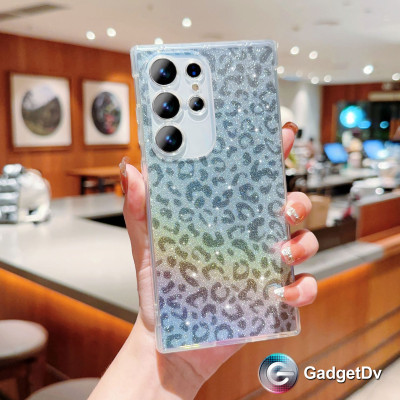23605 Samsung S23FE защитная крышка-чехол, блестки