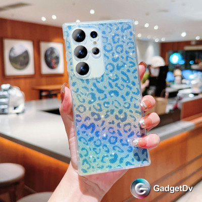 23605 Samsung S23FE защитная крышка-чехол, блестки