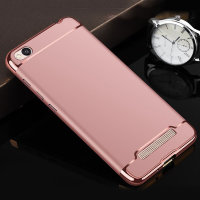 2846 Защитная крышка Xiaomi Redmi 4A пластиковая (розовое золото)
