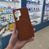 38501 Samsung S25 Ultra защитная крышка-чехол, кож. с MagSafe