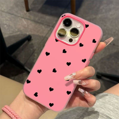 39134 Samsung A56 защитная крышка-чехол "Сердечки"