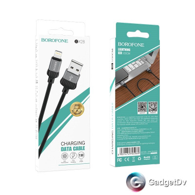 60376 Кабель USB lightning, Borofon X28