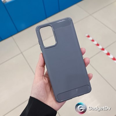 20580 Samsung A72 защитная крышка-чехол, силикон фактурный