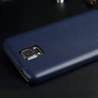 9831 Galaxy S5 Защитная крышка кожаная (синий)