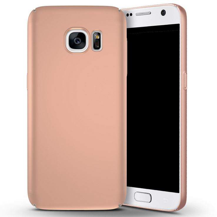 4934 Galaxy S6 Защитная крышка пластиковая (розовое золото)