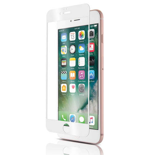 5100 Защитное стекло iPhone7/8/SE 2020 3D Usams (белый)