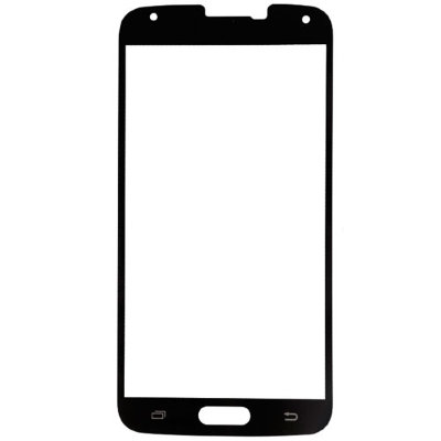 8760 Samsung S5 Защитное стекло (черный) 8760 Samsung S5 Защитное стекло (черный)