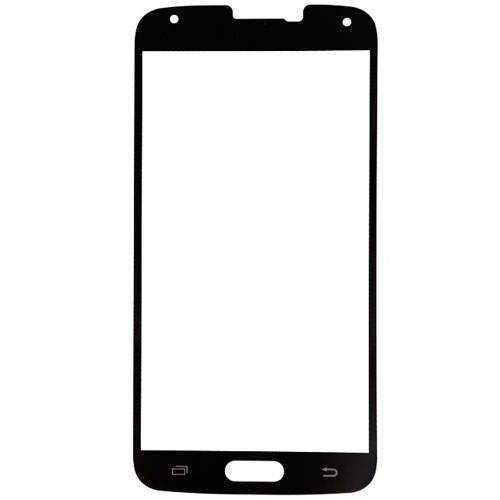 8760 Samsung S5 Защитное стекло (черный)