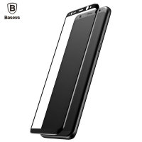 1630 Защитное стекло Samsung S8 0.26mm Baseus (черный)