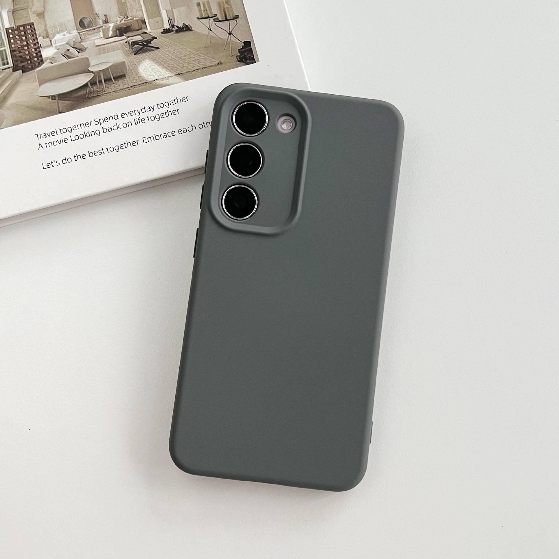 35084 Samsung S25 Plus, защитная крышка-чехол, Silicone Case