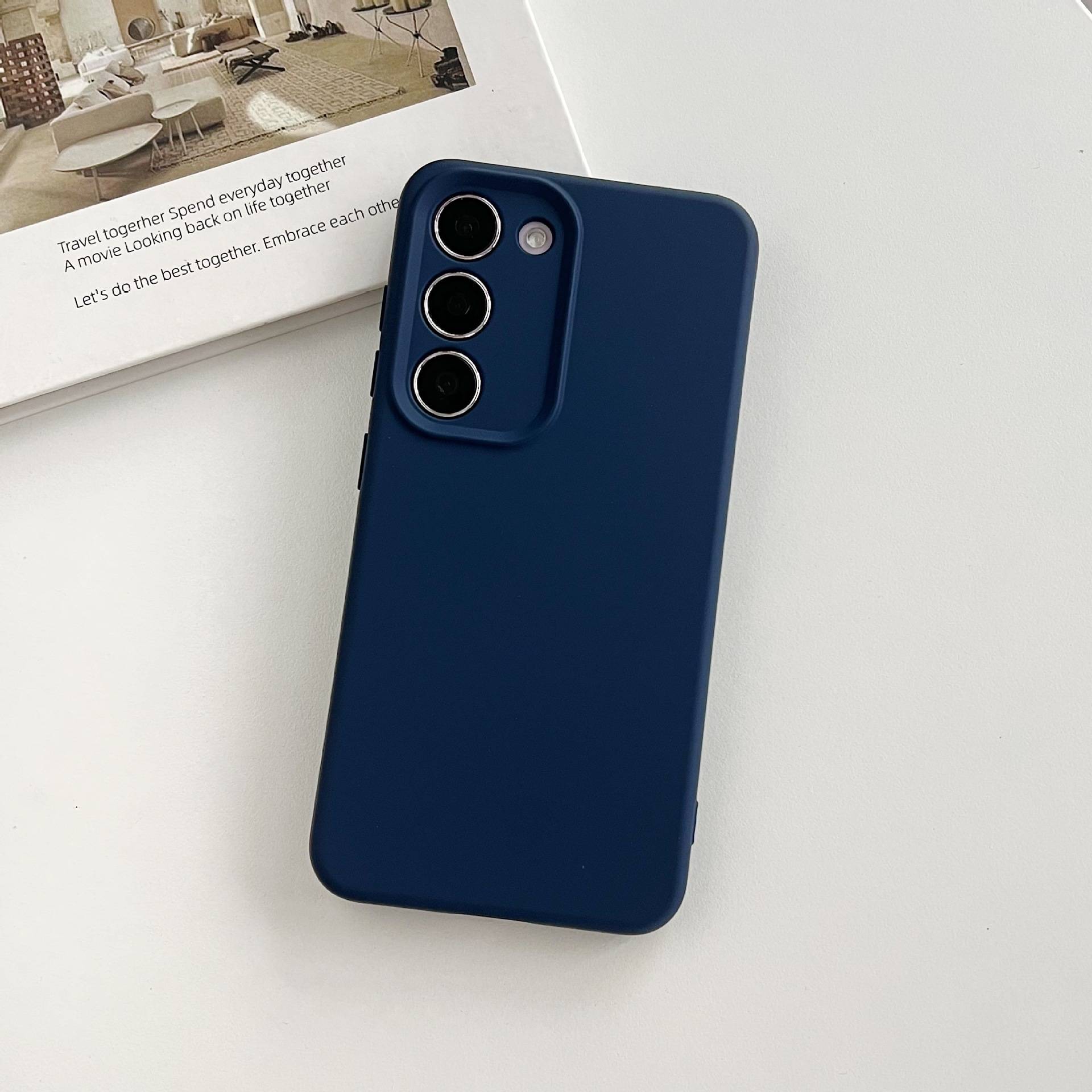 35084 Samsung S25 Plus, защитная крышка-чехол, Silicone Case