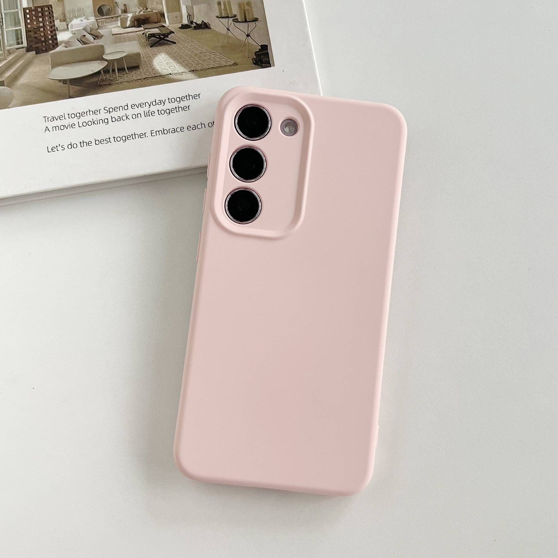 35084 Samsung S25 Plus, защитная крышка-чехол, Silicone Case