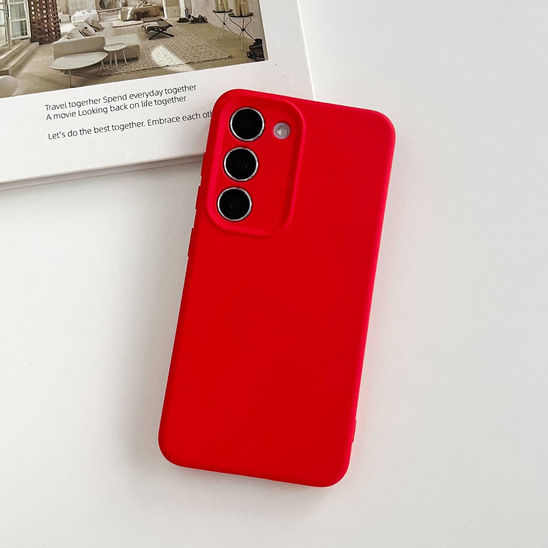 35084 Samsung S25 Plus, защитная крышка-чехол, Silicone Case
