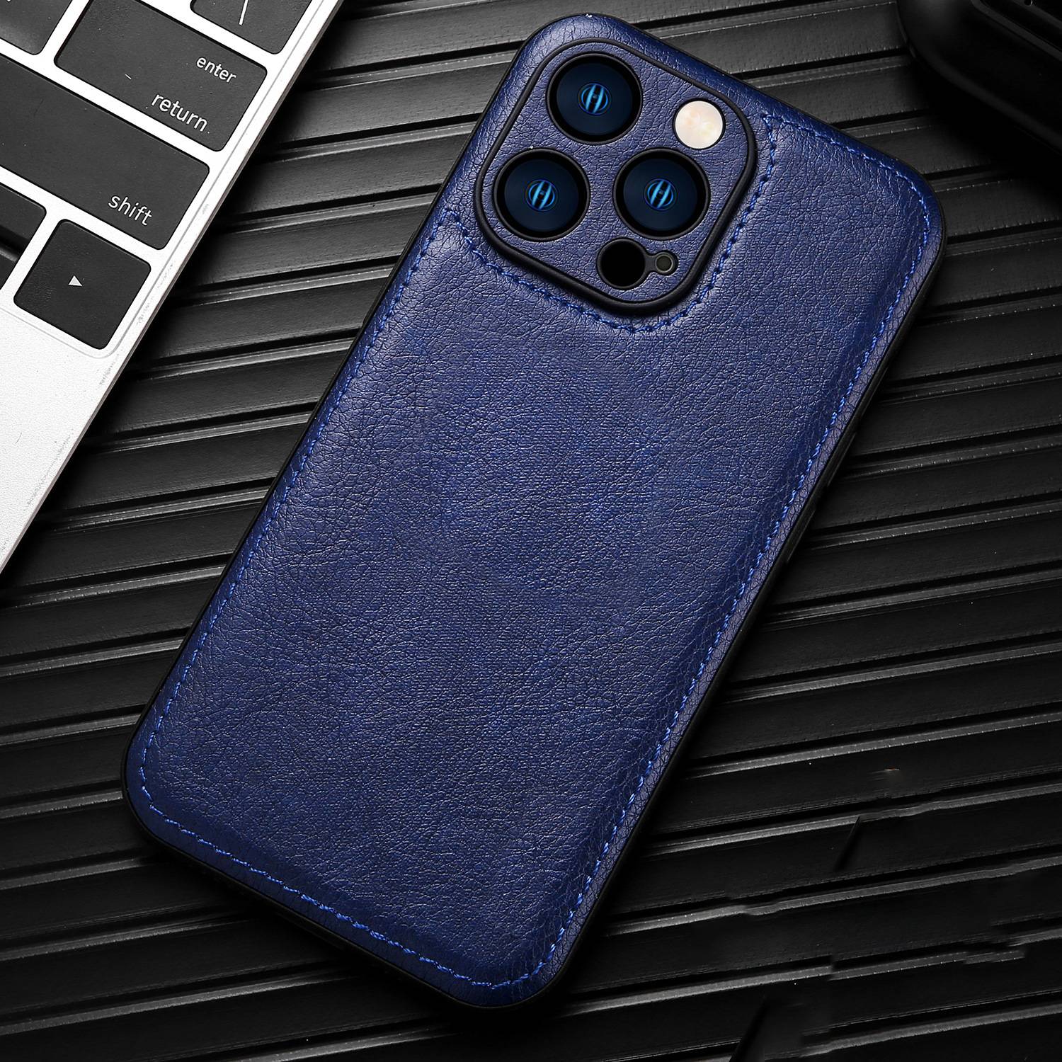 38085 iPhone13 ProMax защитная крышка-чехол, под кожу
