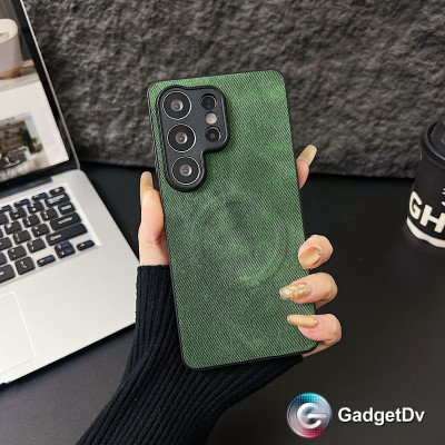 38806 Samsung S25 Ultra защитная крышка-чехол, ткань 