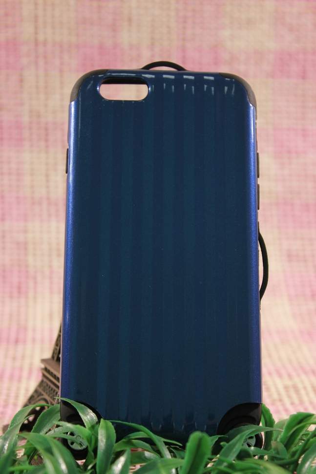 17-1895 iPhone6+ Защитная крышка пластиковая (синий)