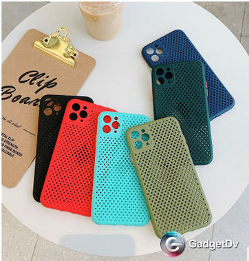 50039 iPhone 11 защитная крышка-чехол, силикон перфорированный