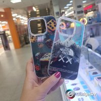 29062  iPhone 15 ProMax защитная крышка-чехол, пластик с рисунком