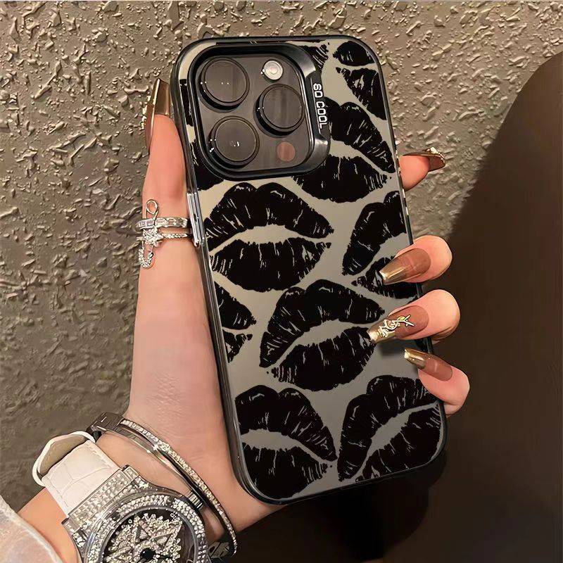 38005 iPhone 16Pro защитная крышка-чехол, пластик с рисунком
