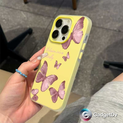 38005  iPhone 16Pro защитная крышка-чехол, пластик с рисунком