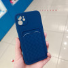 20583 iPhone 11 защитная крышка-чехол, цветной с кармашком