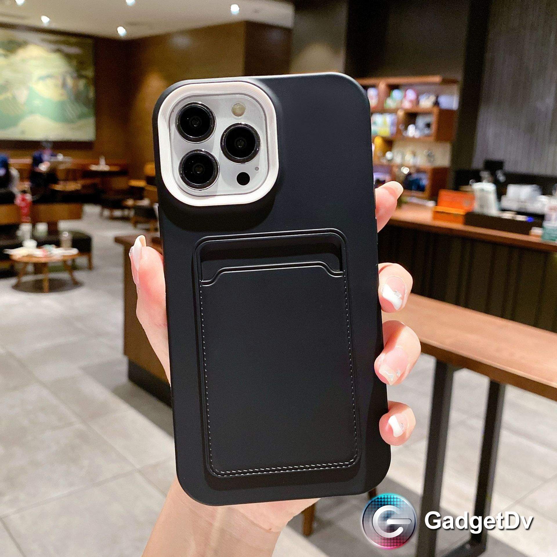 20583 iPhone 11 защитная крышка-чехол, цветной с кармашком