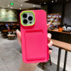20583 iPhone 11 защитная крышка-чехол, цветной с кармашком