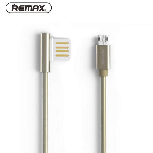 1718 Кабель micro USB 1m Remax (золото) RC-054