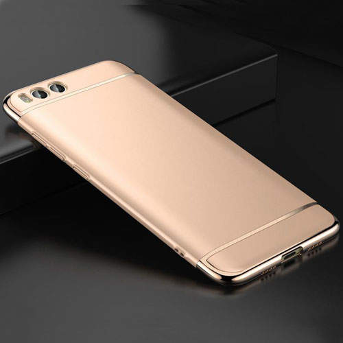 4511 Защитная крышка Xiaomi Mi 5S пластиковая (золото)