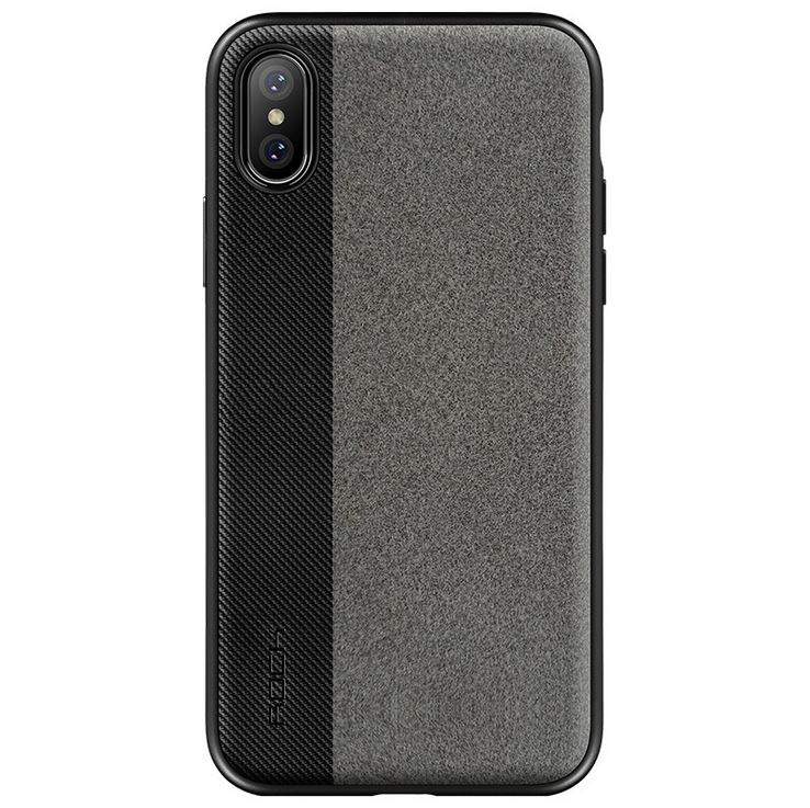 5103 iPhone X Защитная крышка силиконовая Rock (черный)