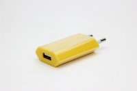 5-720 USB блок питания 1А (желтый)