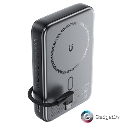 38702 Портативный аккумулятор с функцией беспроводной зарядки 10000 mAh Acefast M24 