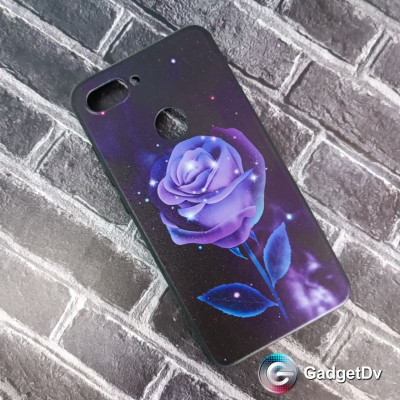 11364 Защитная крышка Xiaomi Mi 8lite, силикон с рисунком