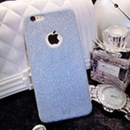2021 iPhone6 Защитная крышка силиконовая (голубой)