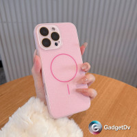 38519 iPhone 15ProMax защитная крышка-чехол блестки с MagSafe