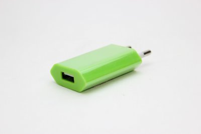 5-721 USB блок питания 1А (зеленый) 5-721 USB блок питания 1А (зеленый)