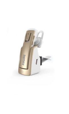 5-955 Bluetooth Гарнитура для телефона Remax (золотой) 5-955 Bluetooth Гарнитура для телефона (золотой)