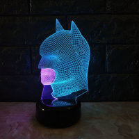 10701 LED лампа 3D "Batman"