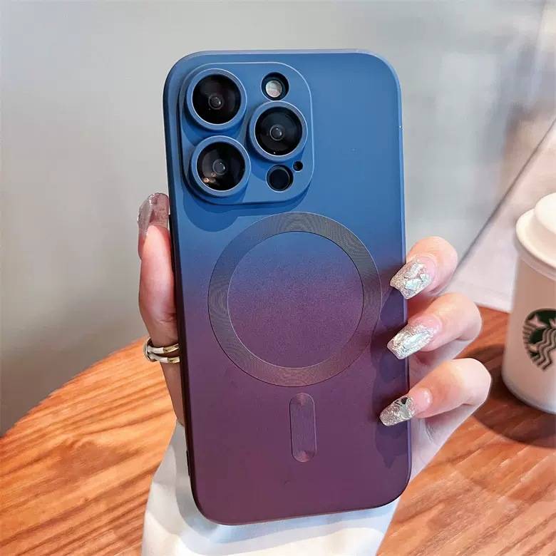 23147 iPhone13 Pro защитная крышка-чехол градиент