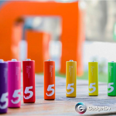 Батарейки Xiaomi ZI5 AA Mi Rainbow ALKALINE, 10 шт./уп. (9836)