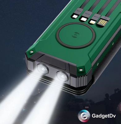28006 Портативный аккумулятор на солнечной батареи 20000 mAh Earldom EZ-2101B