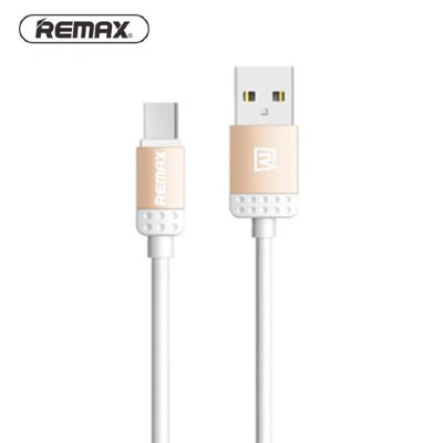 1720 Кабель micro USB 1m Remax (золото) RC-010 1720 Кабель micro USB 1m Remax (золото) RC-010
