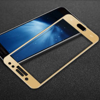 4416 Samsung J3 (2017) Защитное стекло (золото)