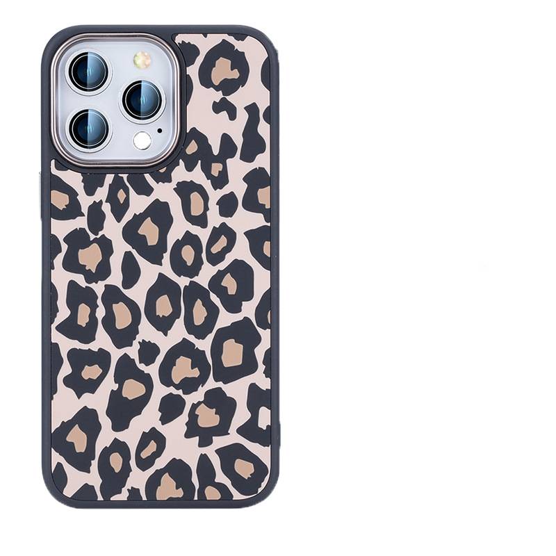 38089 iPhone 16Pro защитная крышка-чехол, животный принт