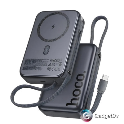 38700 Портативный аккумулятор с функцией беспроводной зарядки 10000 mAh Hoco Q44A 