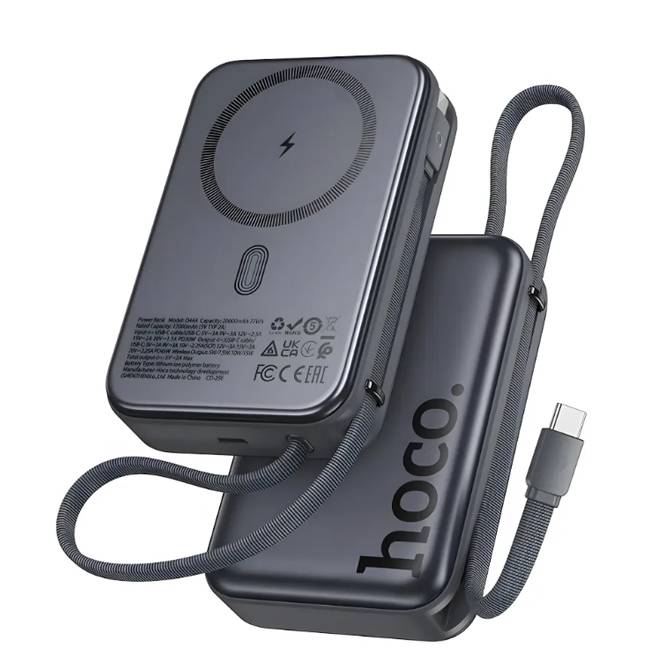 38700 Портативный аккумулятор с функцией беспроводной зарядки 10000 mAh Hoco Q44A
