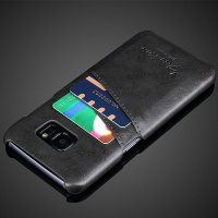 7948 Galaxy S7 Edge Защитная крышка кожаная (черный)