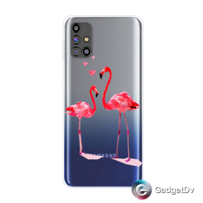 60501 Защитная крышка Samsung M 31s, силикон с рисунком