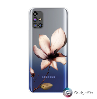60501 Защитная крышка Samsung M 31s, силикон с рисунком